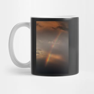 Rainbow and clouds Mug